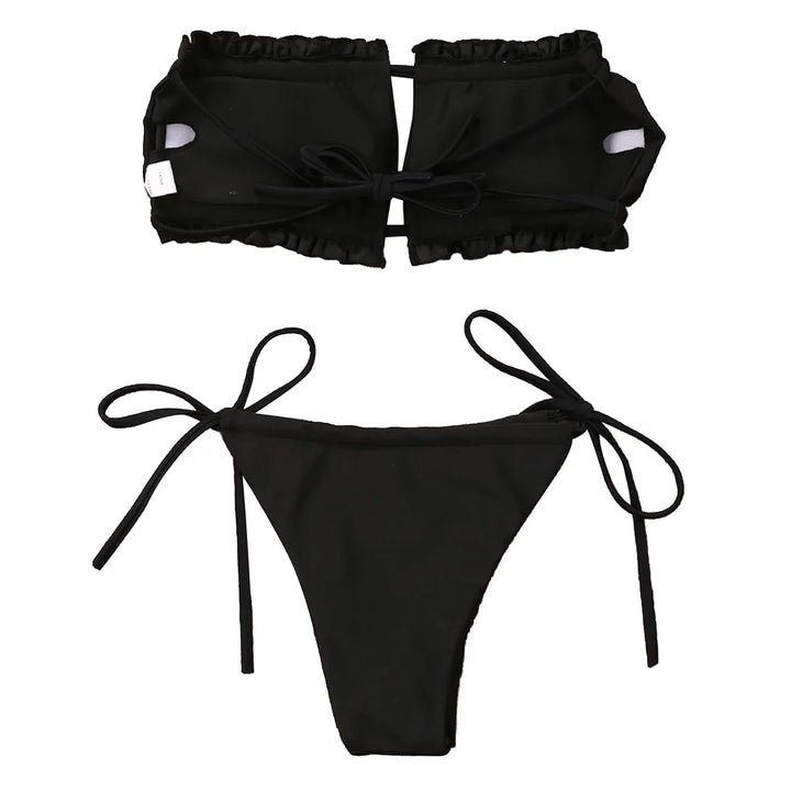 Push Up Padded Band Bikini