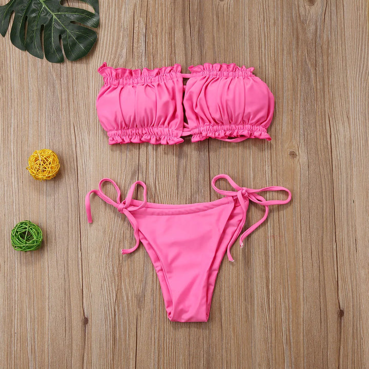 Push Up Padded Band Bikini