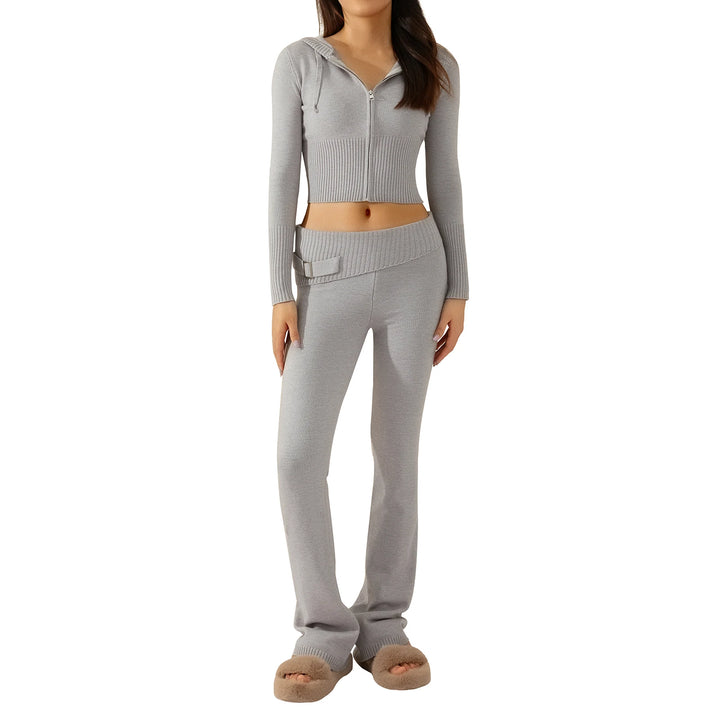 Cozy Ribbed Knit Lounge Set