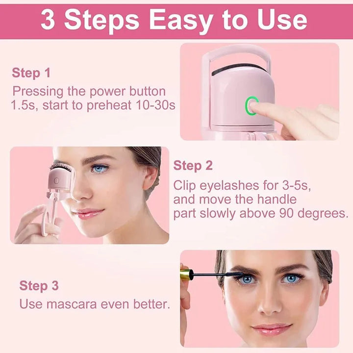 Heated Eyelash Curler rechargeable