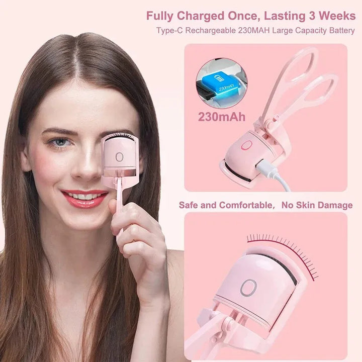 Heated Eyelash Curler rechargeable