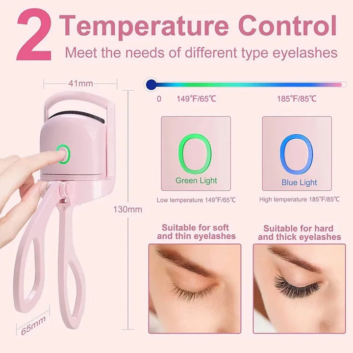 Heated Eyelash Curler rechargeable