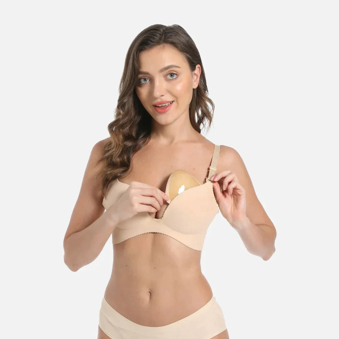 Volume-boosting bra inserts